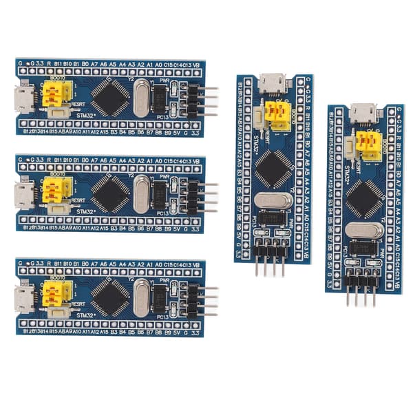5 STK STM32F103C8T6 Minimum System Udviklingskort Mirco USB 40 Pin Core Læringsmodul