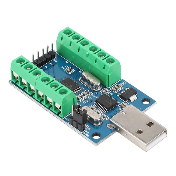 STM32 USB ADC-modul 10CH 12Bit dataindsamlingskort UART seriel interface