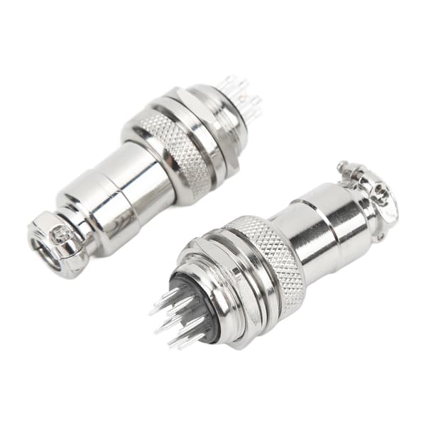 Luftfartsstik Kabelstik Panelmontering 8-benet Han Hun 20 mm Elektrisk Tilbehør