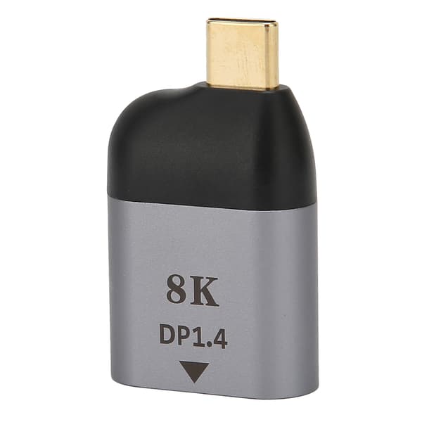 USB C–DisplayPort-sovitin, kompakti metalliliitin Windowsille, Androidille ja Mac OS X:lle