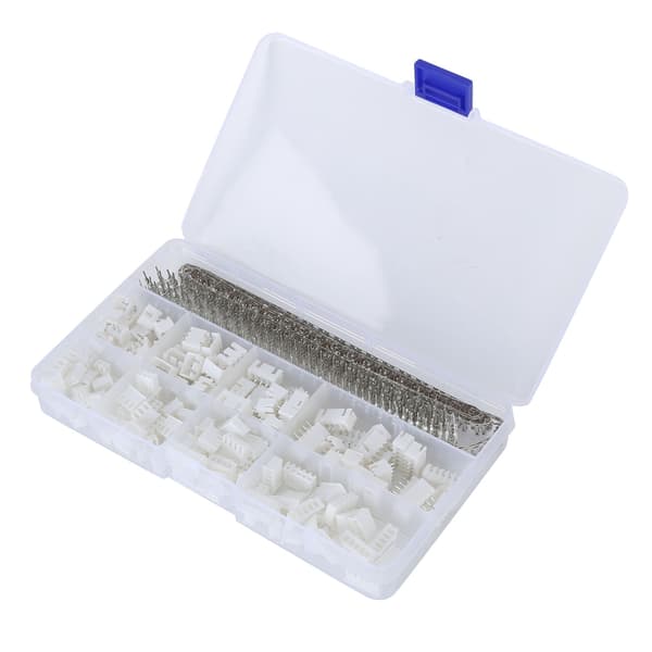 560 stk. Pin Header Terminaler Elektrisk Ledningskrympestik Huse Sortimentssæt 2,54 mm