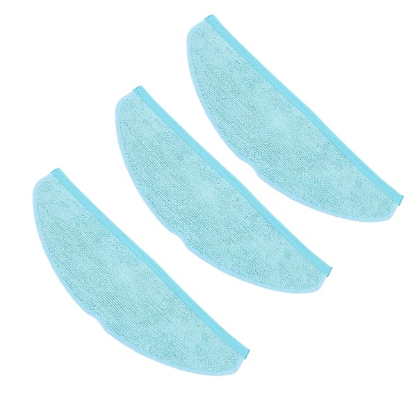 3-pack moppdukar, reservdukar för Cecotec Conga 8090 9090 dammsugare