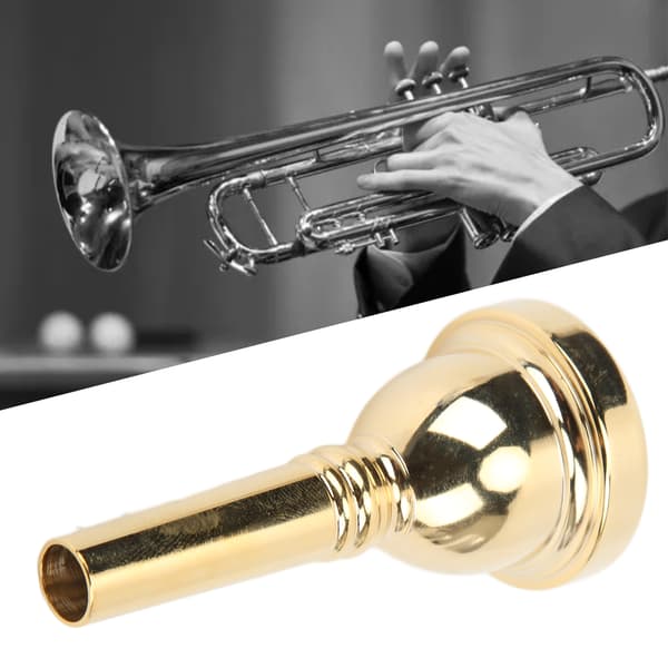 Alttrombonmunstycke Kopparguld Reservdel 1 st Instrumenttillbehör