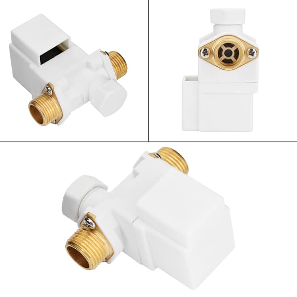 DC 12V G1/2\" Solenergi Elektrisk Magnetventil För Vatten N/C Normalt Stängd