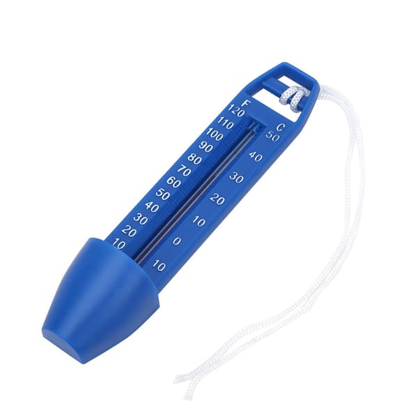 Pool flytande termometer Vattentermometer med snöre Pool Spa Badkar