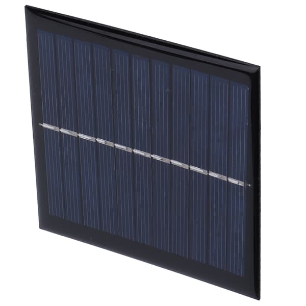 1W 5.5V solpanelplade DIY polysilicium solopladningsmodul til 3.7V-5V batteri