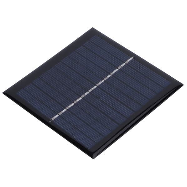 1W 5.5V solpanelplade DIY polysilicium solopladningsmodul til 3.7V-5V batteri