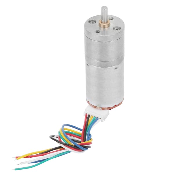 DC 6V Encoder Gear Motor Hastighedsreduktionsmotor til Robot RC Bil DIY Motor Legetøj