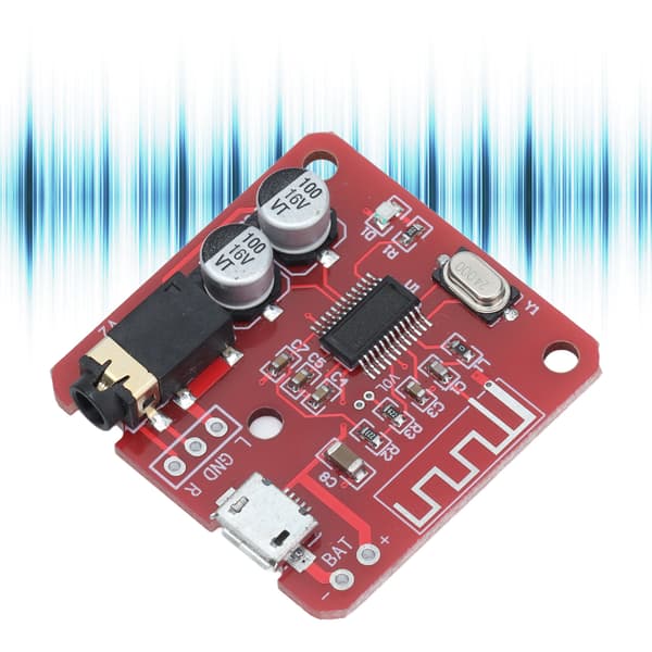 Bluetooth Audio Receiver Board 5.0 HD Audio MP3 Lossless Decoder Trådløs Transmission XH‑A250