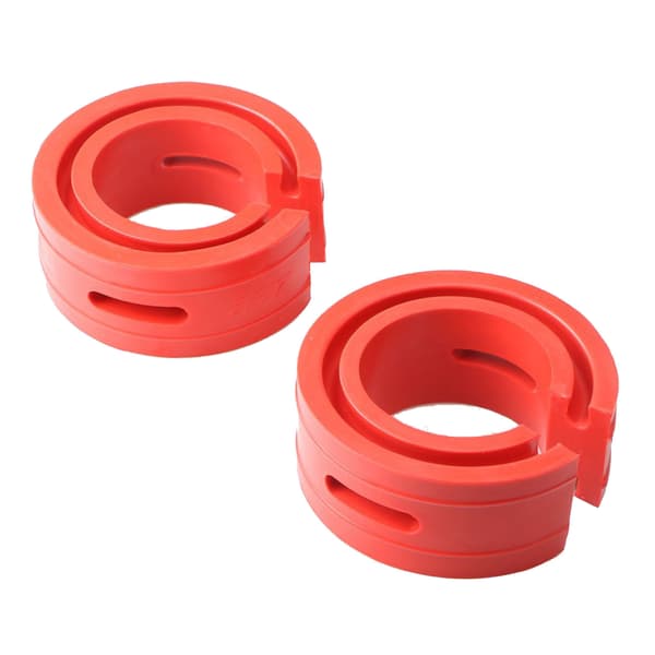 2-pak bilfjederafstandsring gummi stødpude buffer Power Flex A+