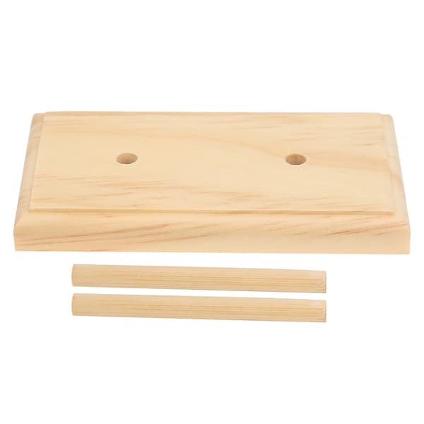 Broderitråd Spoleholder Organizer Rack med 2 Spoleaksler