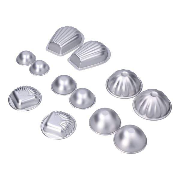 DIY Badebombeform Sæt, Bærbar Aluminiumslegering Mousse Kage Bageform Sæt, Husholdning #2