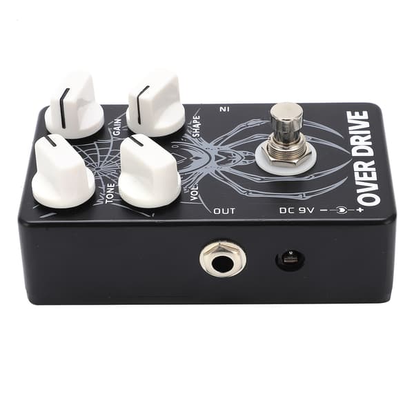 Gitarr Stompbox Overdrive Speed Music Gear med True Bypass CP-65 DC9V