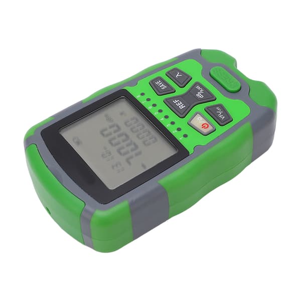 Fiberoptisk effektmåler tester, -70~+10dBm, genopladeligt LCD-display, 20mW, 5-pak