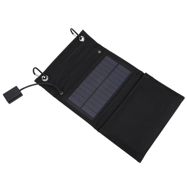 15W Bærbart Solpanel Sammenfoldeligt Sæt Vandtætte Solpaneler til Turisme og Vandreture