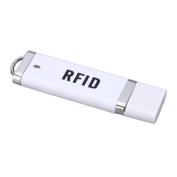 125KHz bærbar RFID-læser 5V 100MA U-diskform ID-kortlæser Plug and Play USB-interface-læser til WIN til ANDROID
