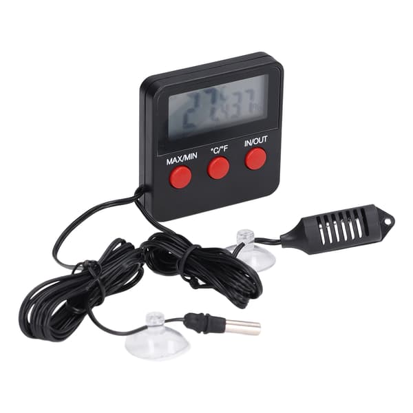 Fugtighedstemperaturmåler Mini Termometer Digital Display Temp Sensor Måler Hygrometer DTH‑74