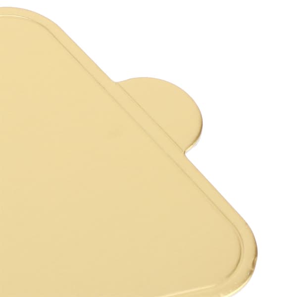 300 st triangulära moussetårtbrädor Cupcake-bas Dessertdisplaybricka Kartongdekorationsverktyg