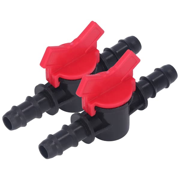 2 stk. flowreguleringsventil vandstopregulator ABS-afbrydertilbehørssæt 12 mm / 0,47 tommer