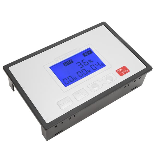 60A 10-55V DC Børstemotor Hastighedsregulator Digital LCD Langsom Kørsel/Stop Timer Vendbar