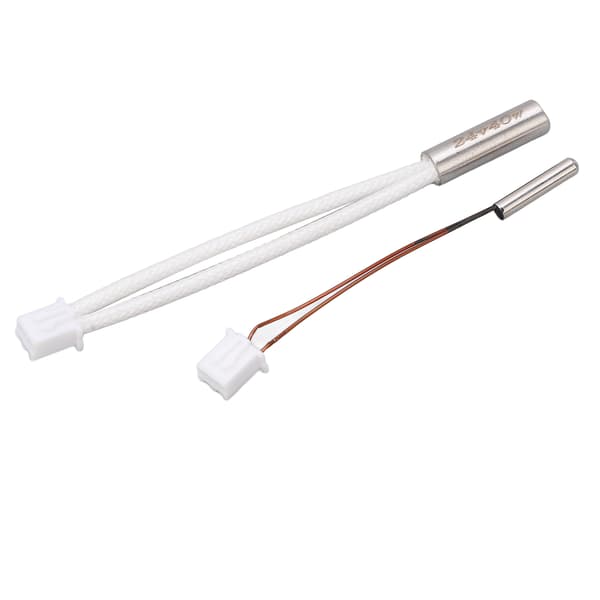 Termistor-kabel i rustfrit stål med 24V 40W varmelegeme patron temperatursensor til 3D-printer
