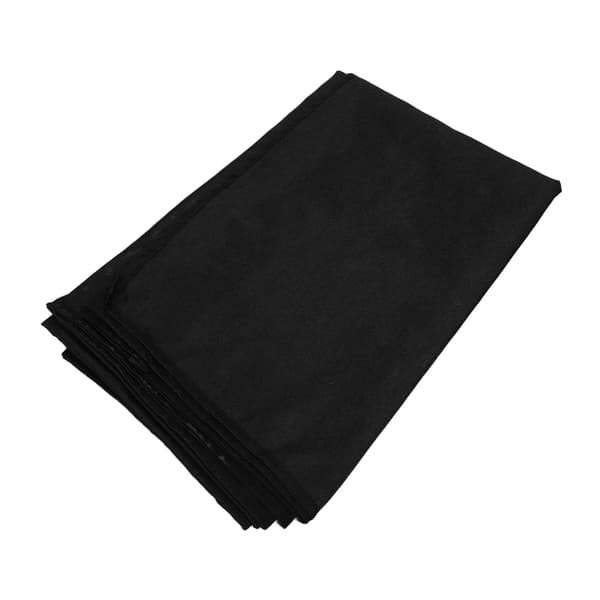 Fotobaggrund Blød Polyester Krølfri Studiebaggrund til Fotoboksfester Sort 4.9x9.8ft