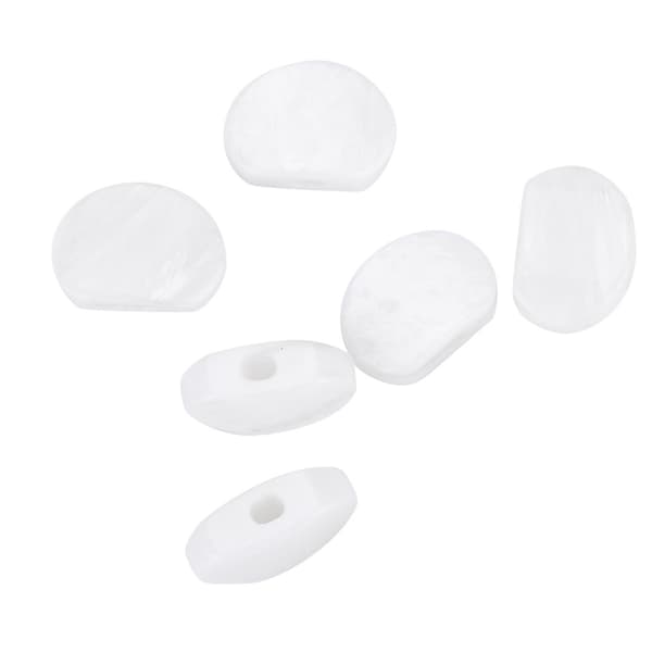 6 stk./sæt Perspex stemmeskruer til guitar #1