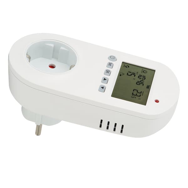 16A Plug-in Termostat Programmerbar Elektrisk Värmetemperaturregulator EU 230V