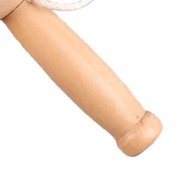 Mini träfångstboll koppfångstboll leksaker för traditionella spel tävlingsprogram dagismaterial röd
