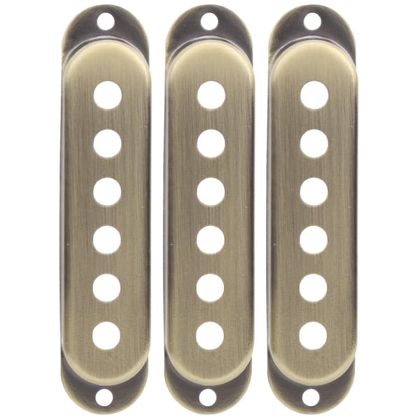 3 st mässing enkel pickup-skydd 48mm/50mm/52mm gitarrtillbehör för ST SQ elgitarr brons