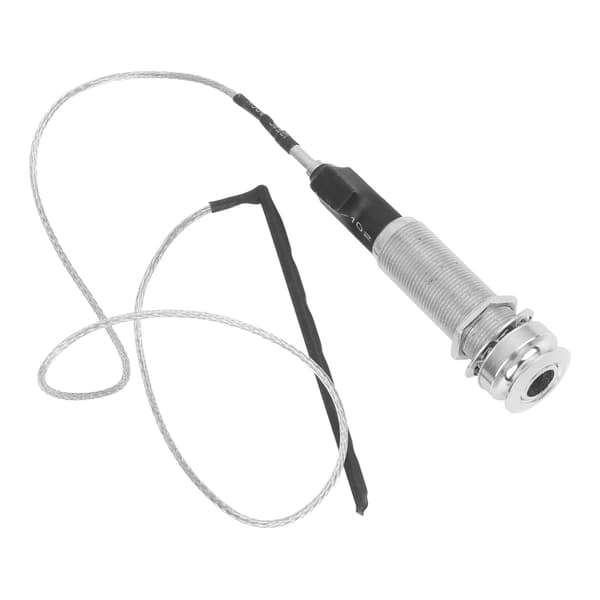 Akustisk gitarrpickup under sadel Piezo Pickup Stick med 6,35 mm Endpin Output Jack
