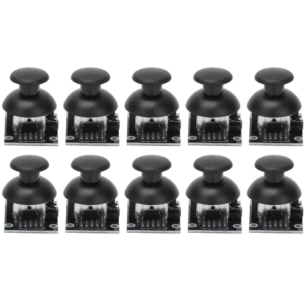 10 stk. joystick-sensor spilcontroller-modul X Y dobbeltakset udskiftningssæt til PS2