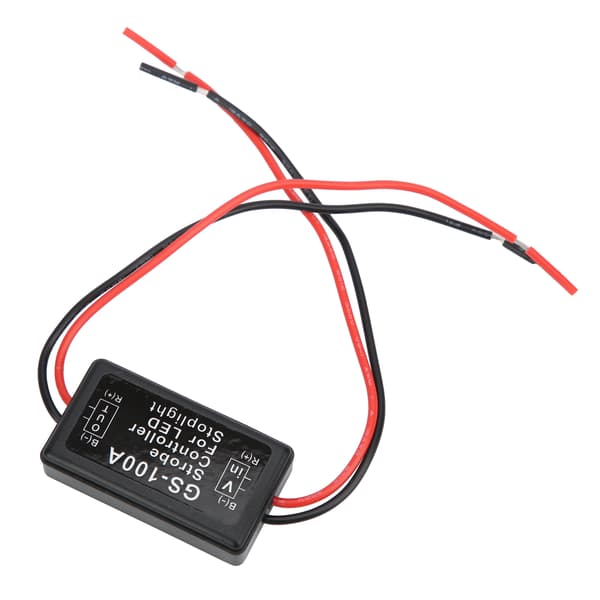 Bromsljus Strobe Controller Plast LED Flash Kontrollmodul GS-100A 12-24VDC