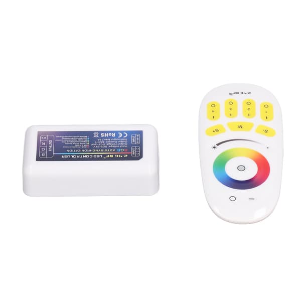 LED Controller DC524V 2.4G Quad Group Touch LED Strip Light Strip RGB Controller Kompatibel med MILIGHT