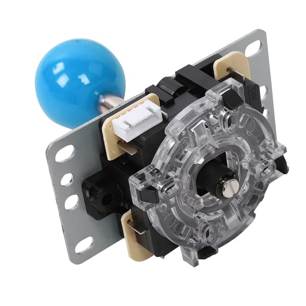 DIY Arcade Joystick & Knap Rocker Kit til Raspberry Pi PC Gaming Maskine Blå