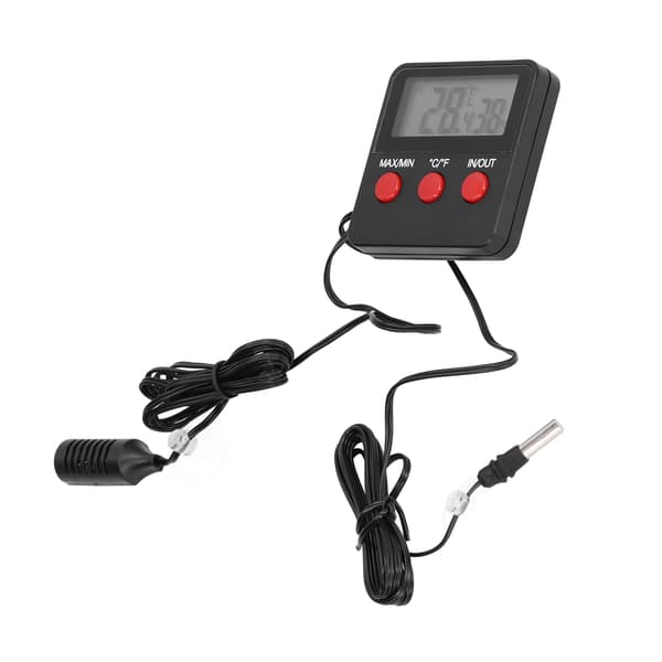 Fuktighets- och temperaturmätare Mini Termometer Digital Display Temp Sensor Mätare Hygrometer DTH‑74