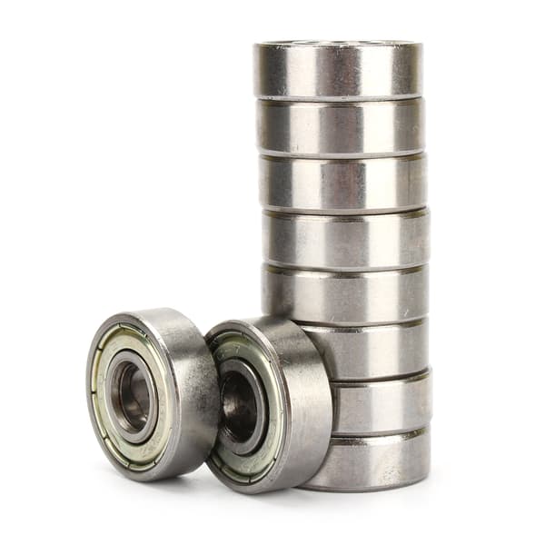 10 stk. 608ZZ dybnotede kuglelejer 8*22*7mm til printer 8mm boring