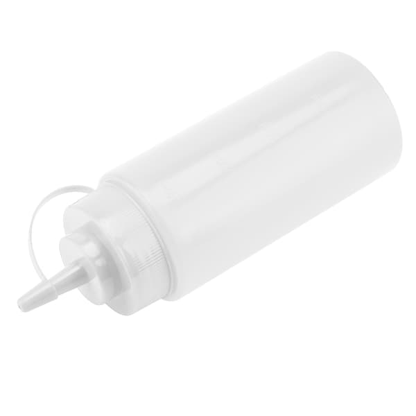 460 ml 10 stk. / sæt plastikkrydderidispenser til sauce, olie, fløde, eddike (hvid)