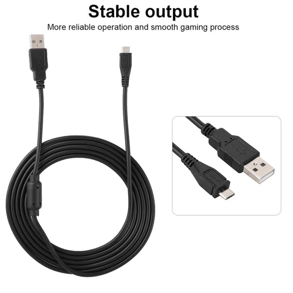 Magnetisk USB-opladerkabel 1,8M til PS4, Slim & Pro Controller Gamepad