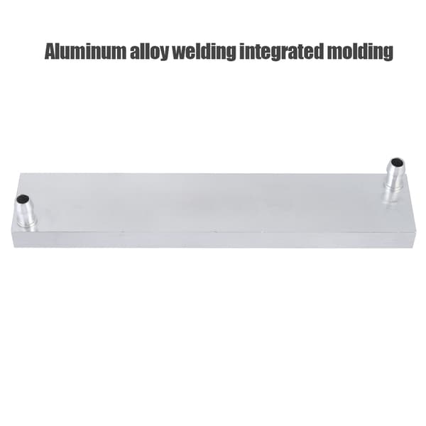 Aluminium Vandkøleplade 40x200mm Væskekøler Køleplade til PC