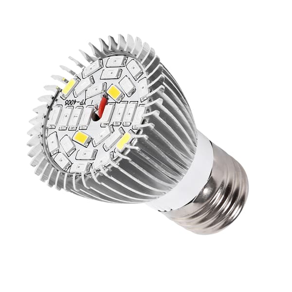 Full Spectrum E27 LED Växtlampa för DIY Hydroponik Växt Blomma