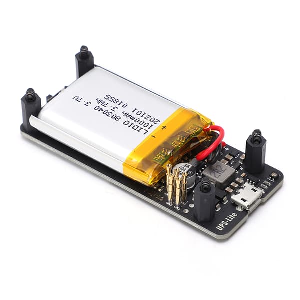 UPS HAT Power Board Batterioplader Modul til Raspberry Pi Zero, 5V