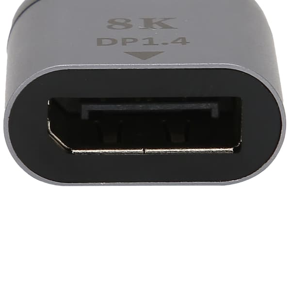 USB C–DisplayPort-sovitin, kompakti metalliliitin Windowsille, Androidille ja Mac OS X:lle