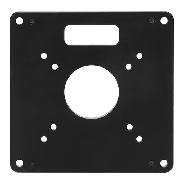 Fræseplade til træbearbejdningsmaskine, bundplade, hardwaretilbehør, aluminiumslegering