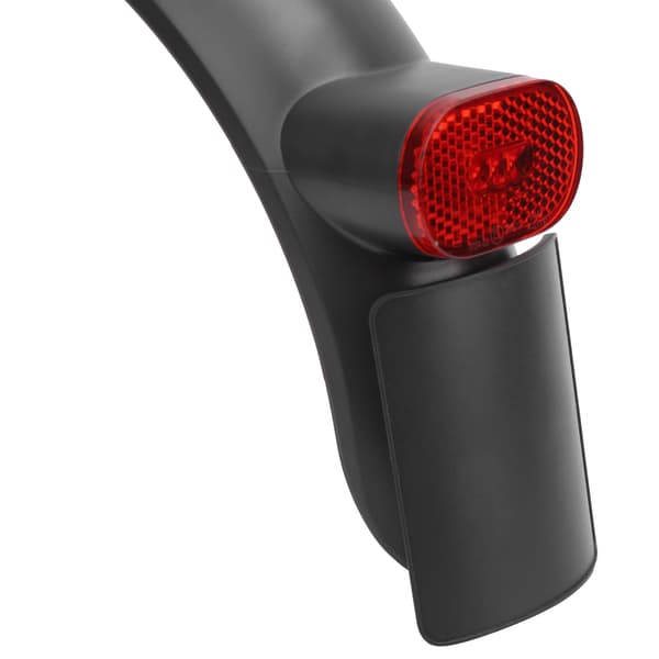 Xiaomi M365 E-Scooter Bagskærm med Bremselys & Nummerpladeholder Kit, Sort, Tilbehørsudskiftning