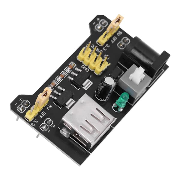 5 stk. 5V/3.3V strømforsyningskort dedikeret strømmodul til breadboard
