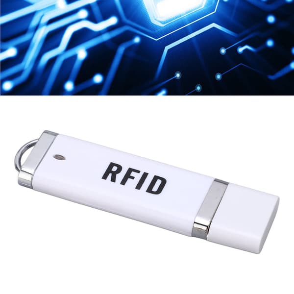 125KHz bærbar RFID-læser 5V 100MA U-diskform ID-kortlæser Plug and Play USB-interface-læser til WIN til ANDROID