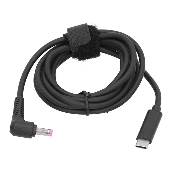 USB-C han til DC 4.8x1.7mm strømadapterkabel til opladningsstik til bærbar computer