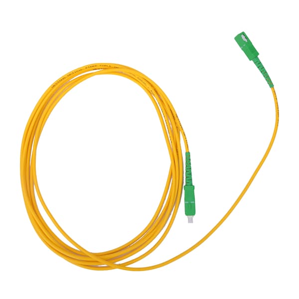 2 STK Fiberoptisk Patchkabel Single Mode & Single Core SC/APC SC/APC SM-G652D OS2 3 Meter