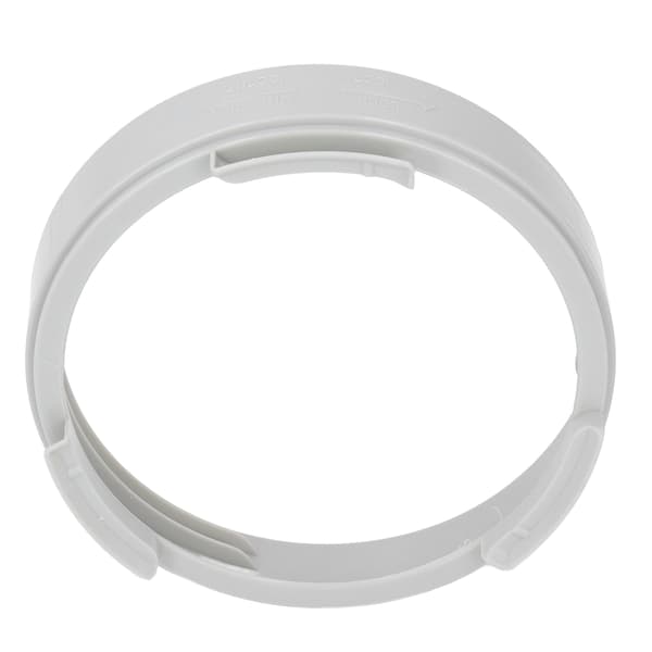Luftkonditioneringsavgasrörsanslutning Koppling ABS 150 mm Adapter för utbyte